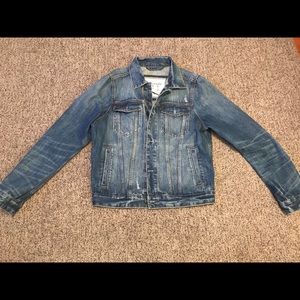 Abercrombie and Fitch jean jacket size XL